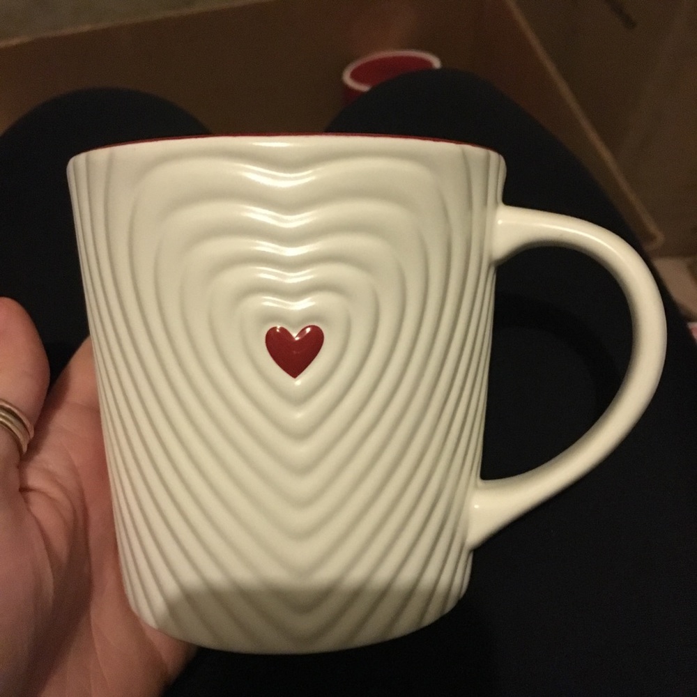 Heart Starbucks Mug